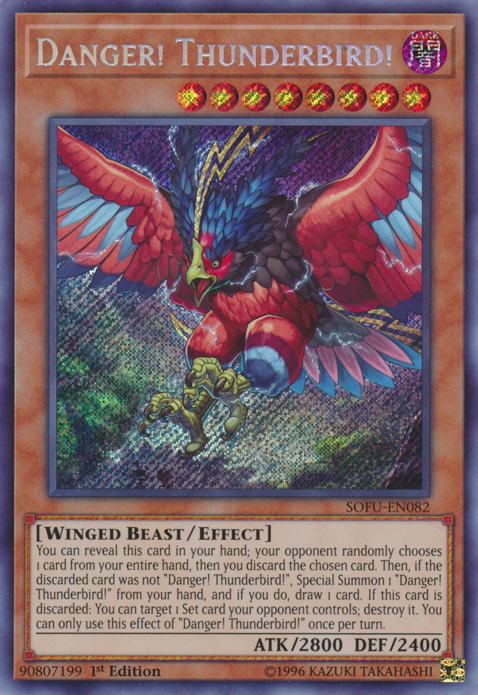 Danger! Thunderbird! [SOFU-EN082] Secret Rare | Devastation Store