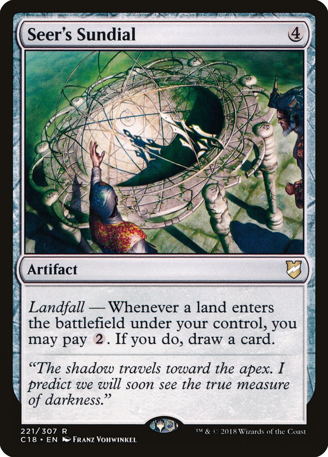 Seer's Sundial [Commander 2018] | Devastation Store