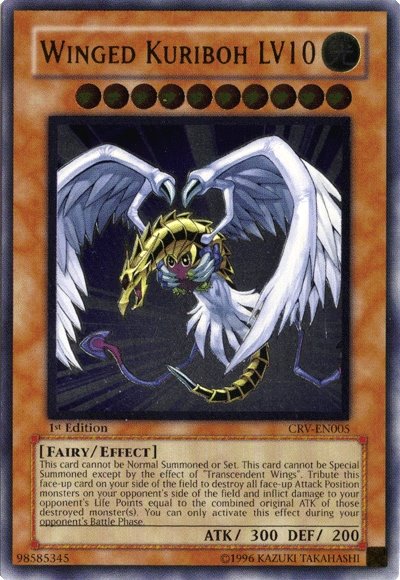 Winged Kuriboh LV10 [CRV-EN005] Ultimate Rare | Devastation Store