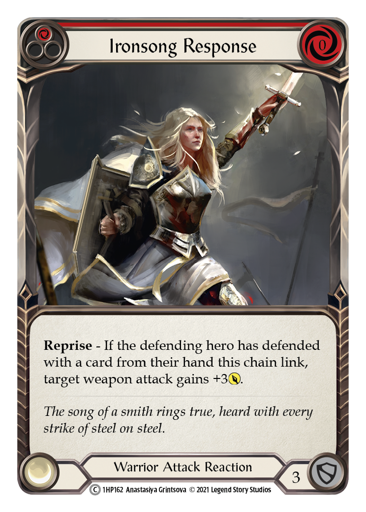Ironsong Response (Red) [1HP162] | Devastation Store