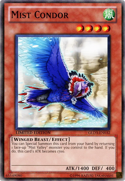 Mist Condor [GLD3-EN032] Common | Devastation Store