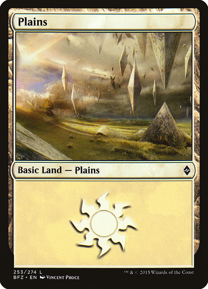 Plains (253a) [Battle for Zendikar] | Devastation Store