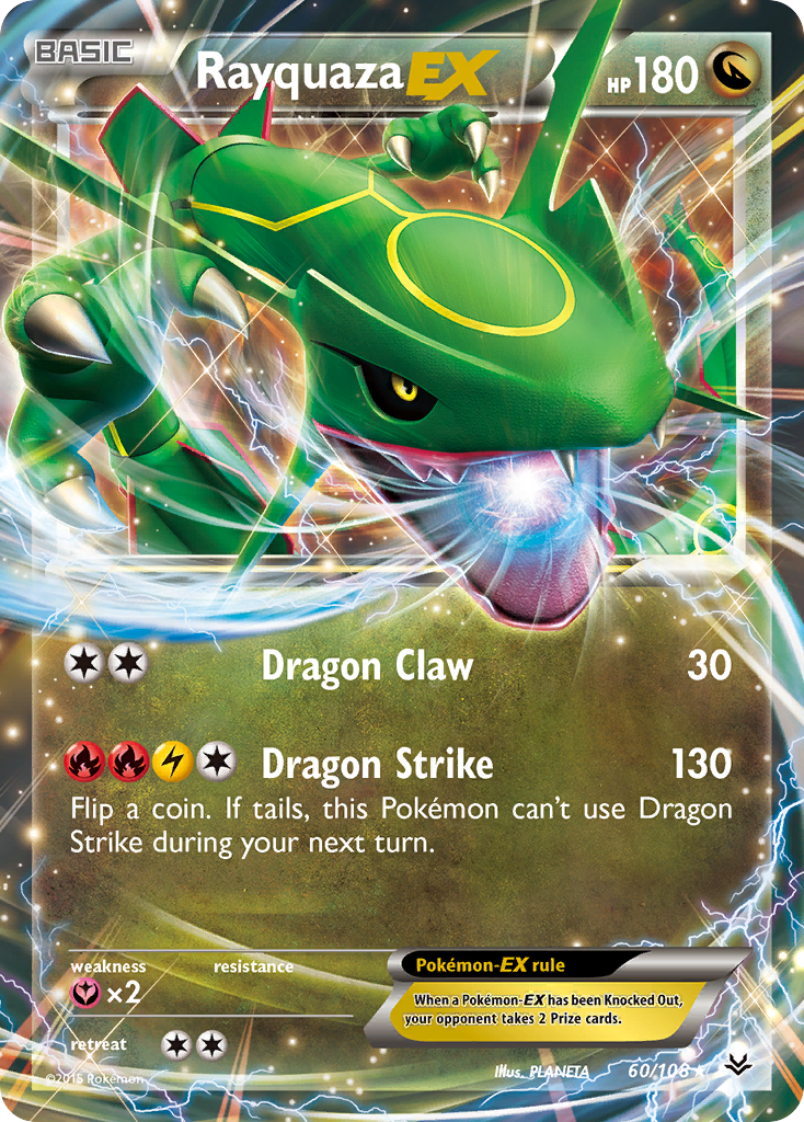 Rayquaza EX (60/108) [XY: Roaring Skies] | Devastation Store