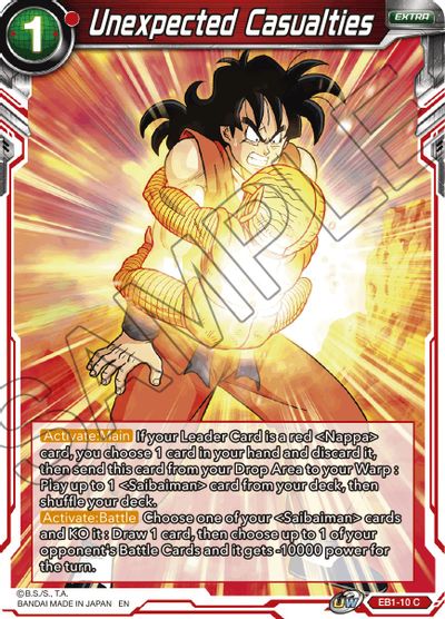 Unexpected Casualties (EB1-010) [Battle Evolution Booster] | Devastation Store
