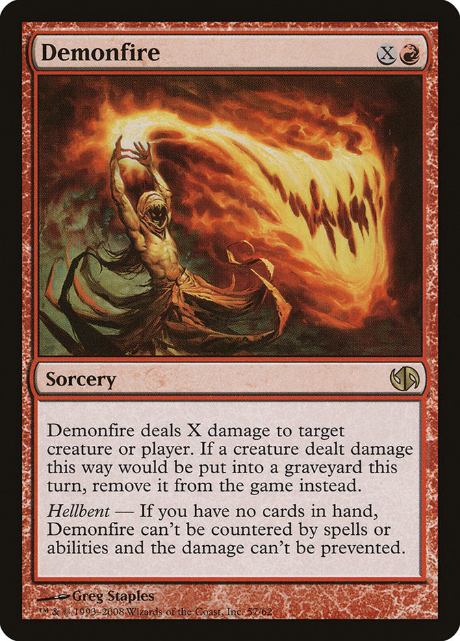 Demonfire [Duel Decks: Jace vs. Chandra] | Devastation Store