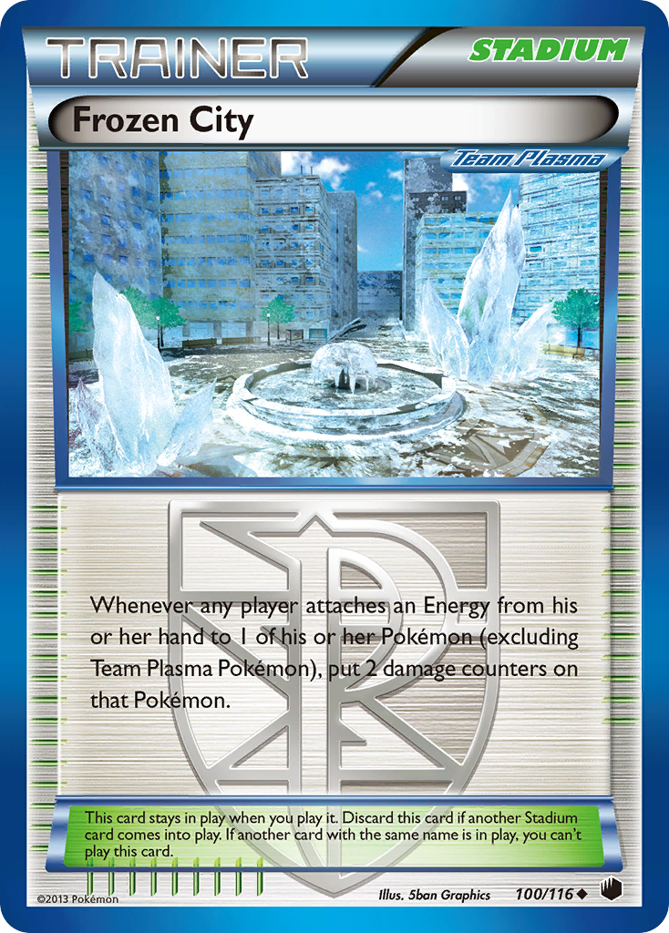 Frozen City (100/116) [Black & White: Plasma Freeze] | Devastation Store