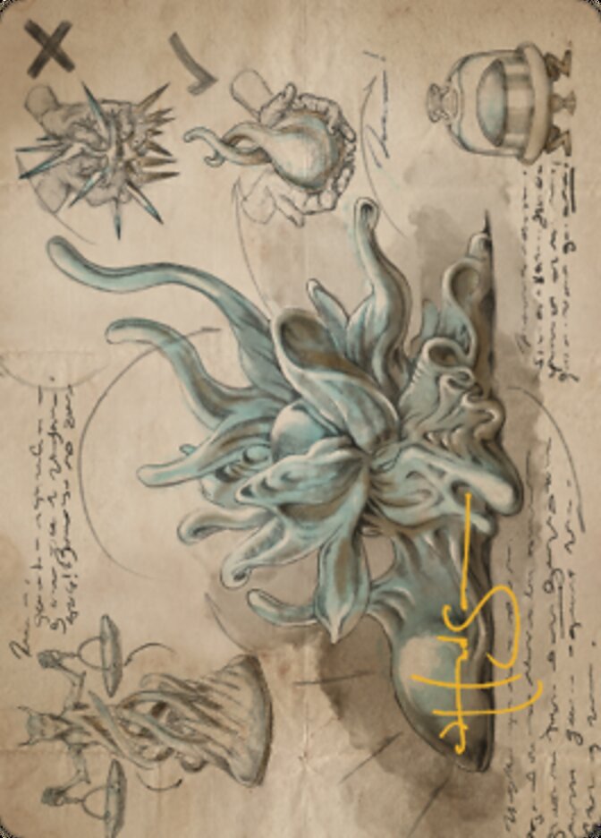 Sculpting Steel Art Card (Gold-Stamped Signature) [The Brothers' War Art Series] | Devastation Store