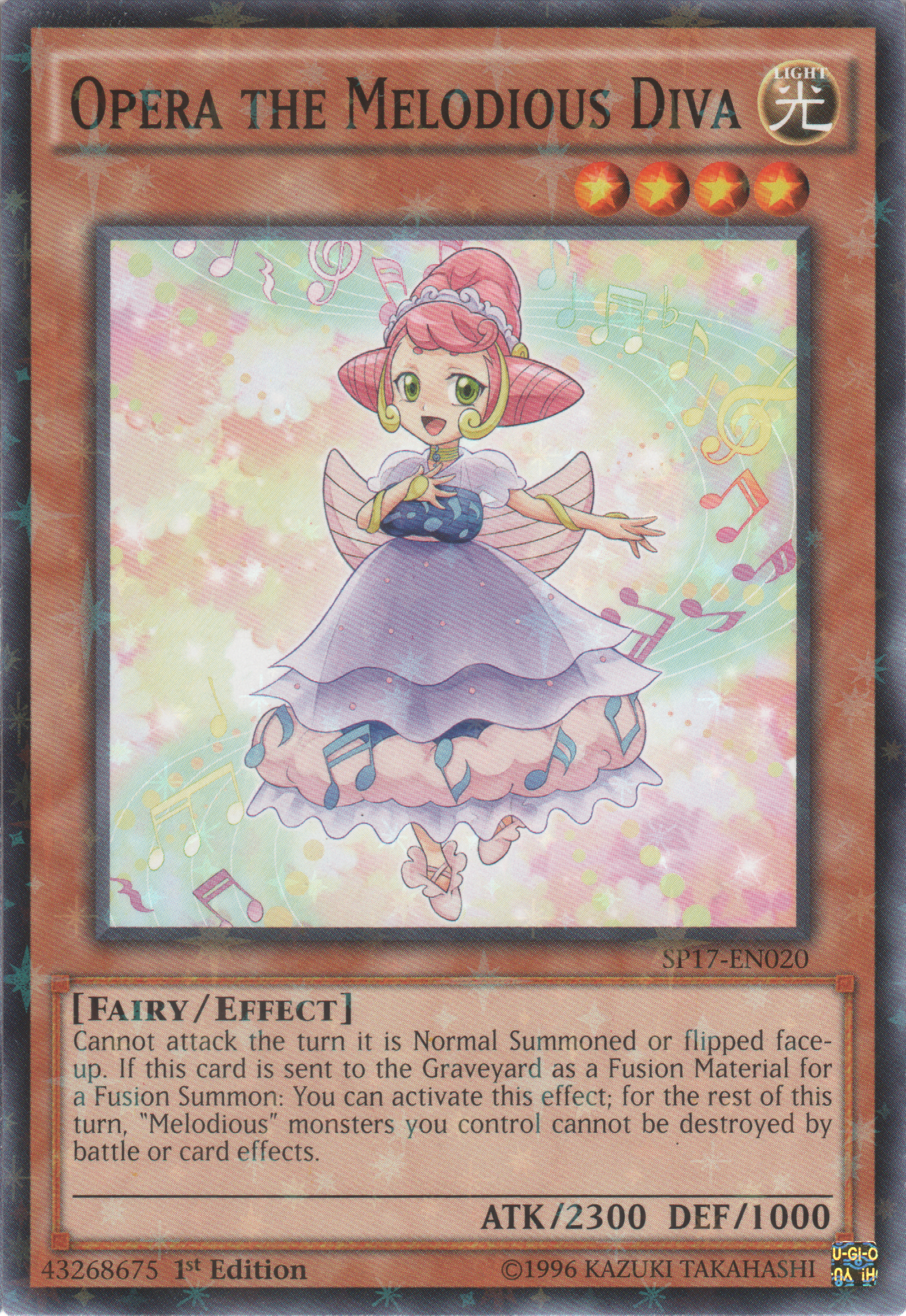 Opera the Melodious Diva [SP17-EN020] Starfoil Rare | Devastation Store
