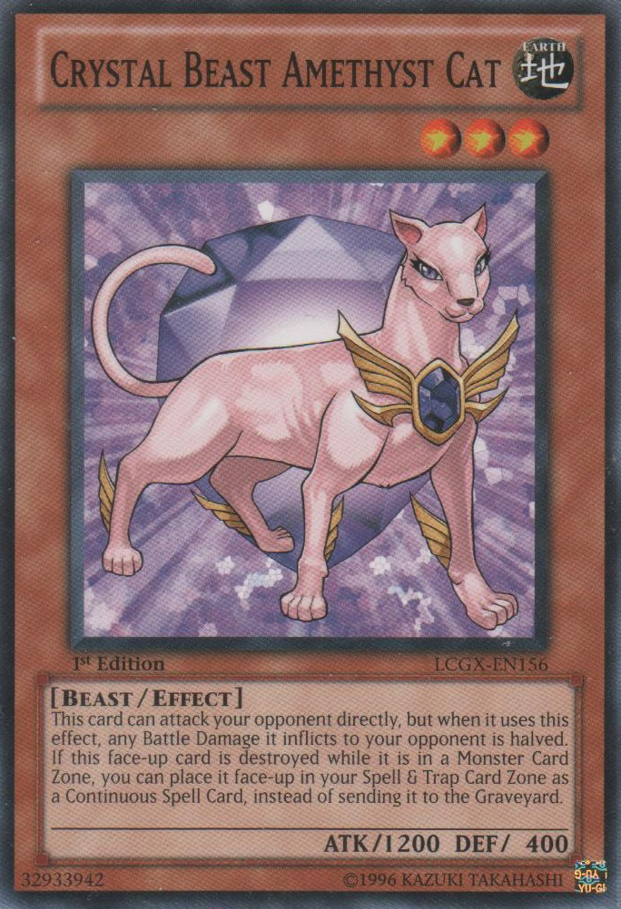 Crystal Beast Amethyst Cat [LCGX-EN156] Common | Devastation Store
