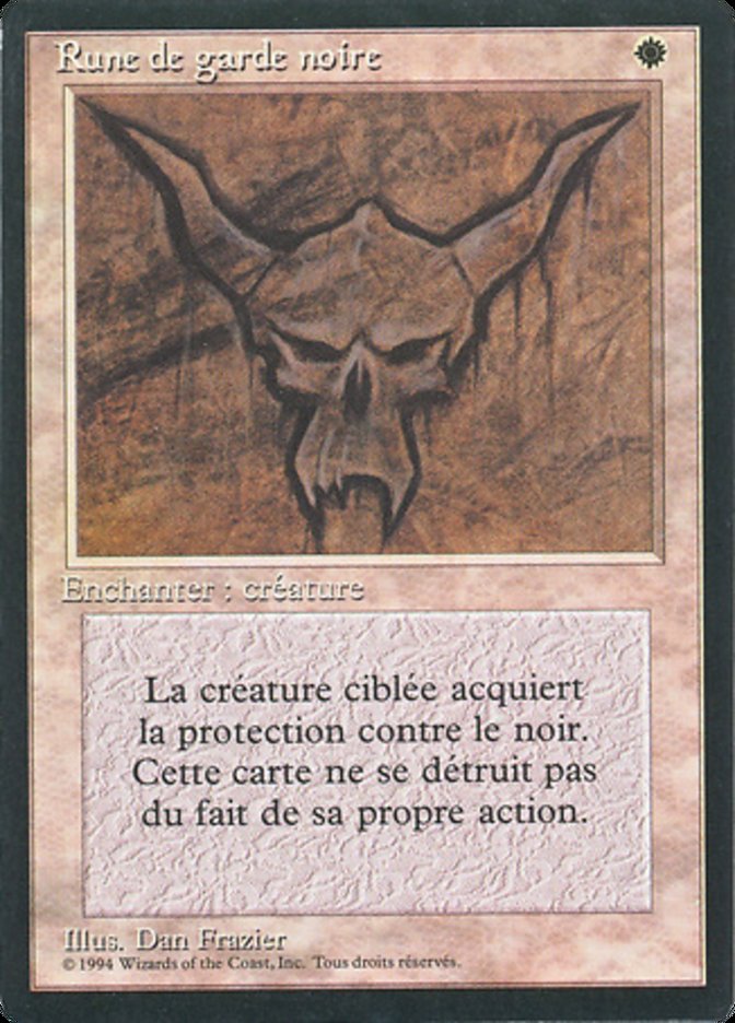 Black Ward [Foreign Black Border] | Devastation Store