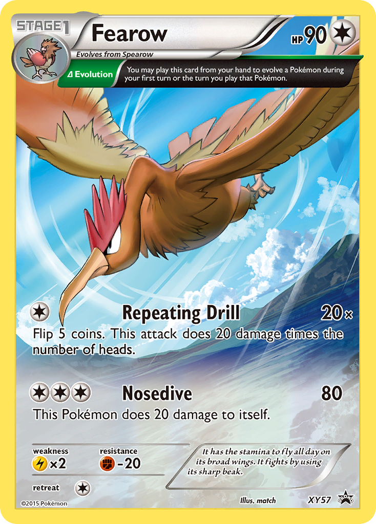 Fearow (XY57) [XY: Black Star Promos] | Devastation Store