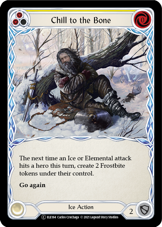 Chill to the Bone (Yellow) [U-ELE164] Unlimited Normal | Devastation Store