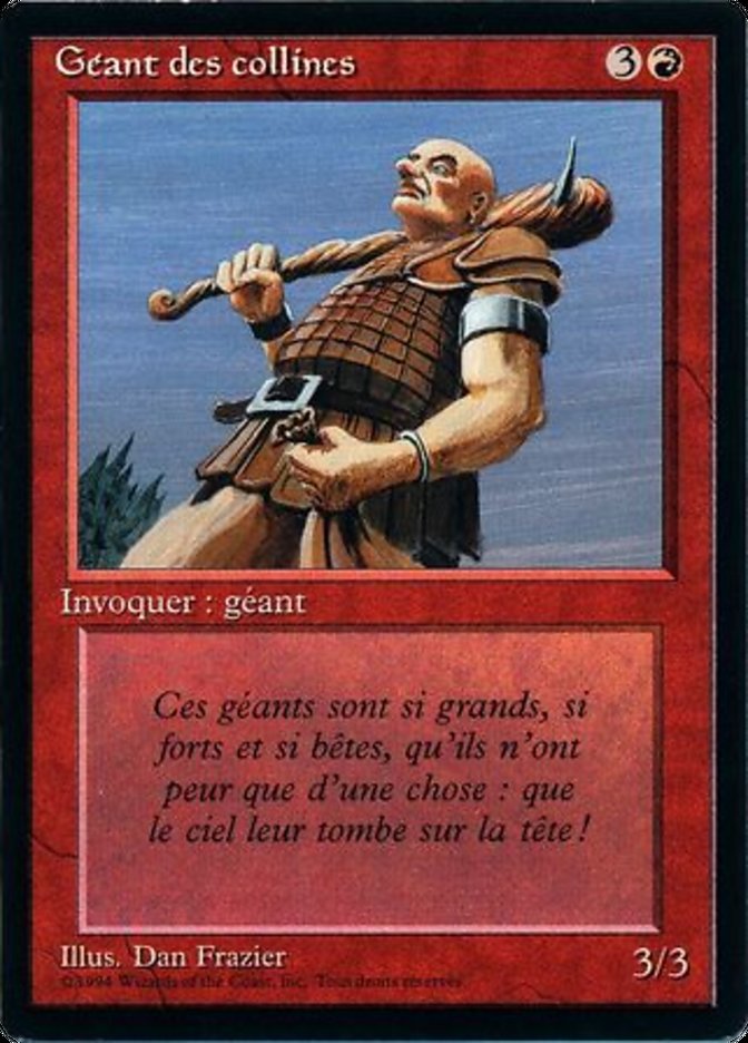 Hill Giant [Foreign Black Border] | Devastation Store