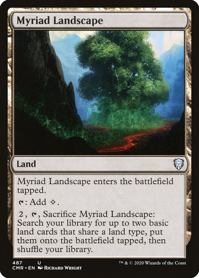 Myriad Landscape [Commander Legends] | Devastation Store