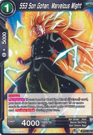 SS3 Son Gohan, Marvelous Might [BT12-129] | Devastation Store