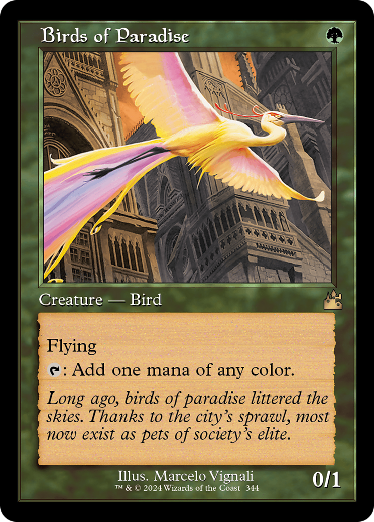 Birds of Paradise (Retro) [Ravnica Remastered] | Devastation Store