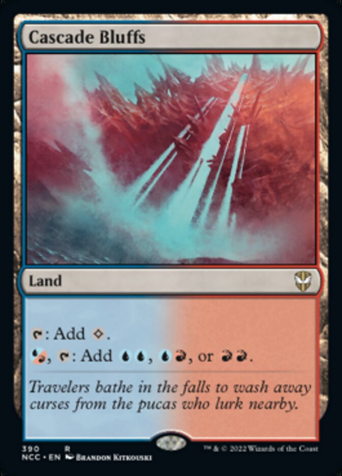 Cascade Bluffs [Streets of New Capenna Commander] | Devastation Store