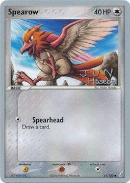 Spearow (61/100) (Flyvees - Jun Hasebe) [World Championships 2007] | Devastation Store