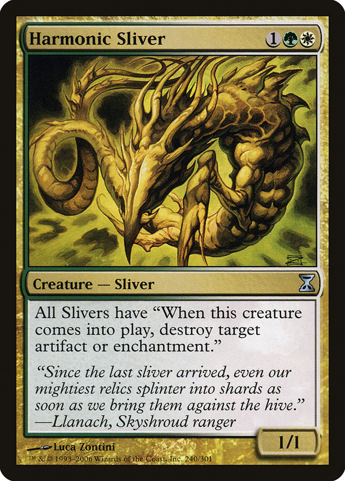 Harmonic Sliver [Time Spiral] | Devastation Store