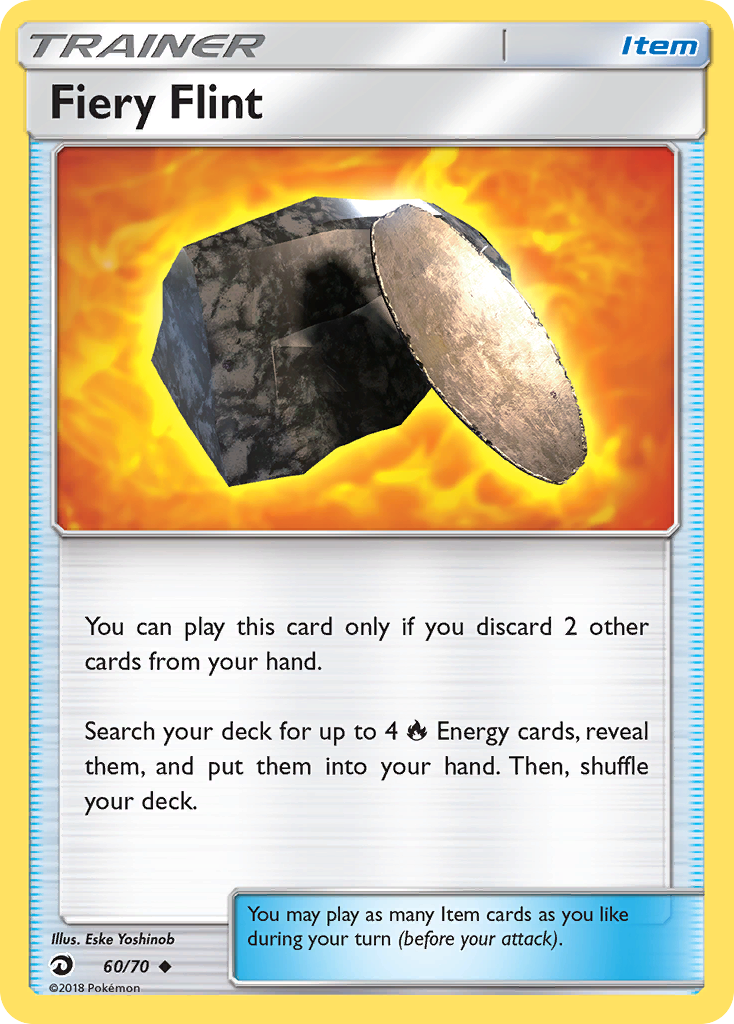 Fiery Flint (60/70) [Sun & Moon: Dragon Majesty] | Devastation Store