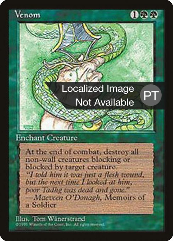 Venom [Fourth Edition (Foreign Black Border)] | Devastation Store