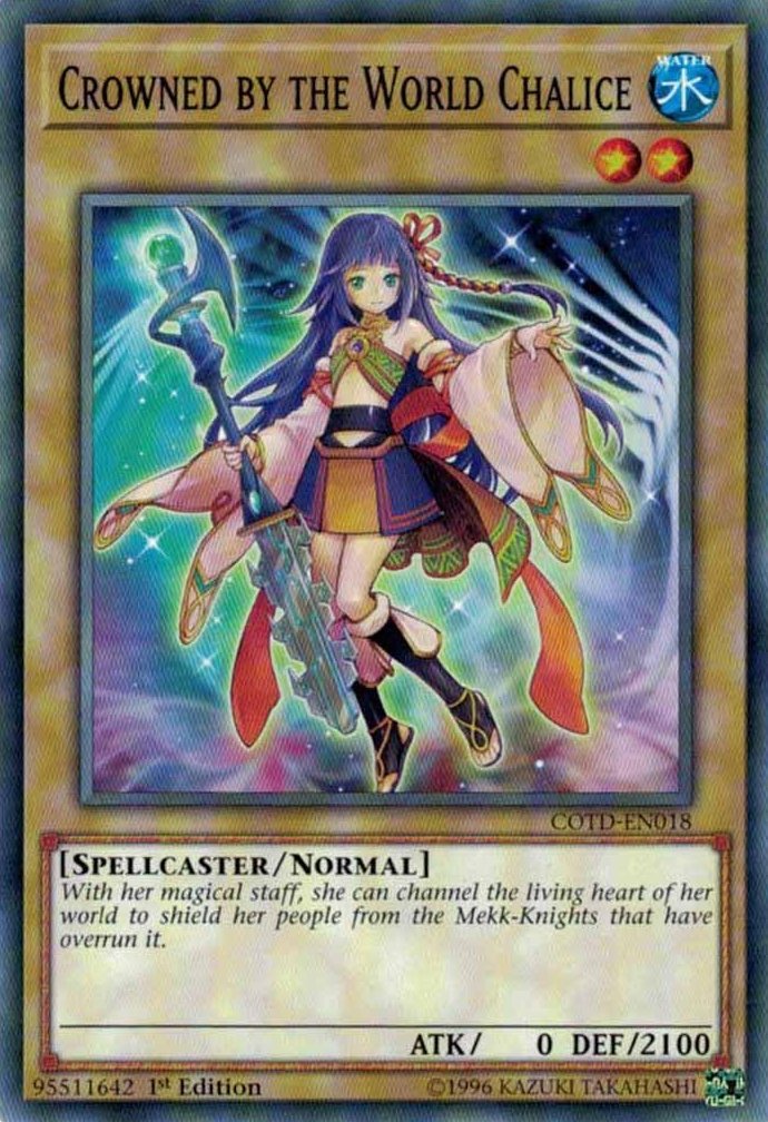 Crowned by the World Chalice [COTD-EN018] Common | Devastation Store
