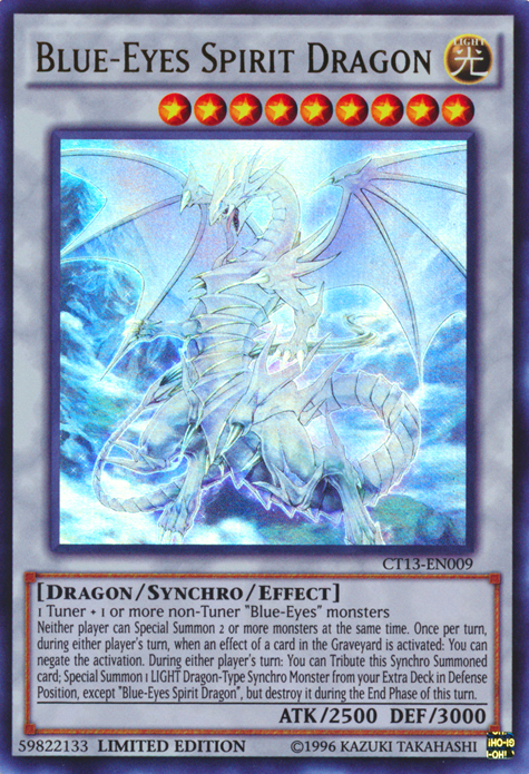 Blue-Eyes Spirit Dragon [CT13-EN009] Ultra Rare | Devastation Store