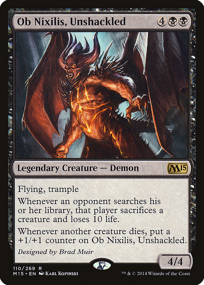 Ob Nixilis, Unshackled [Magic 2015] - Devastation Store | Devastation Store