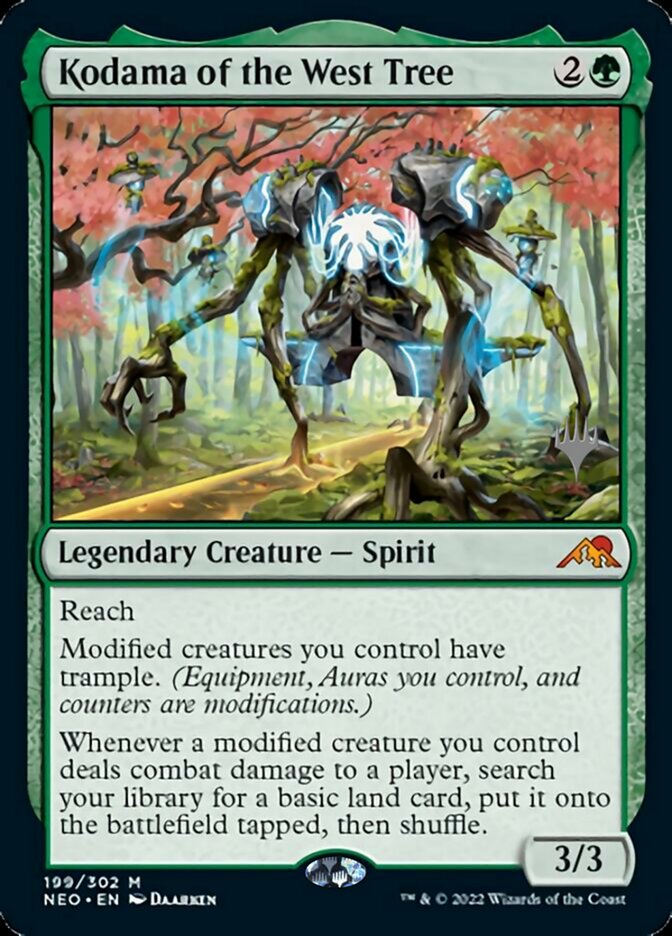 Kodama of the West Tree (Promo Pack) [Kamigawa: Neon Dynasty Promos] | Devastation Store