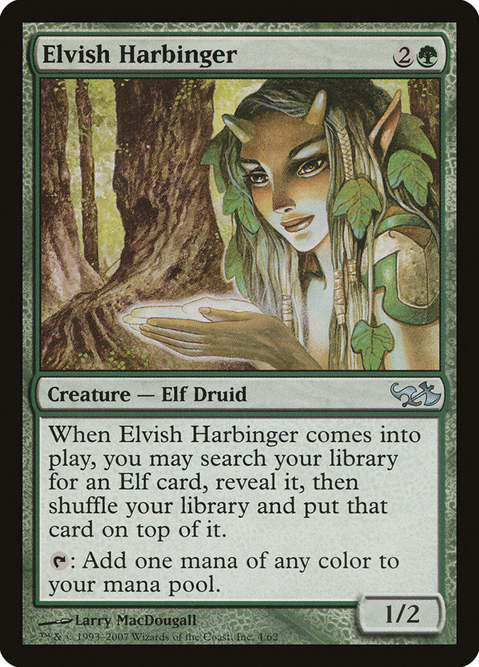 Elvish Harbinger [Duel Decks: Elves vs. Goblins] - Devastation Store | Devastation Store