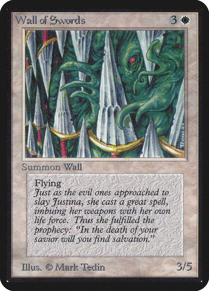 Wall of Swords [Limited Edition Alpha] | Devastation Store