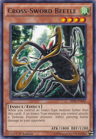 Cross-Sword Beetle [BP03-EN053] Rare | Devastation Store