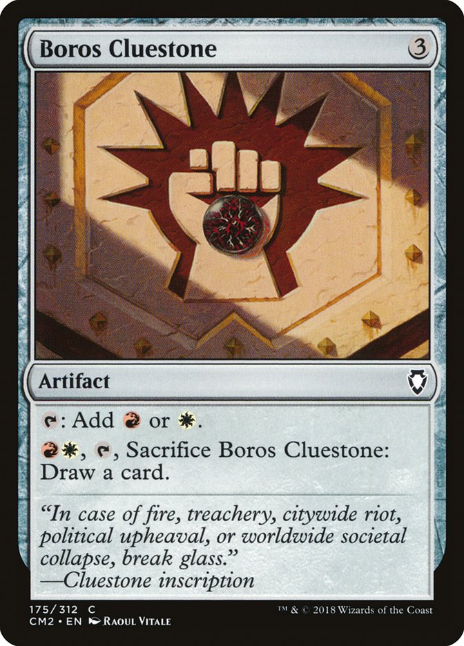 Boros Cluestone [Commander Anthology Volume II] - Devastation Store | Devastation Store