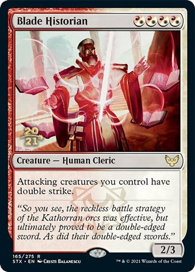 Blade Historian [Strixhaven: School of Mages Prerelease Promos] | Devastation Store