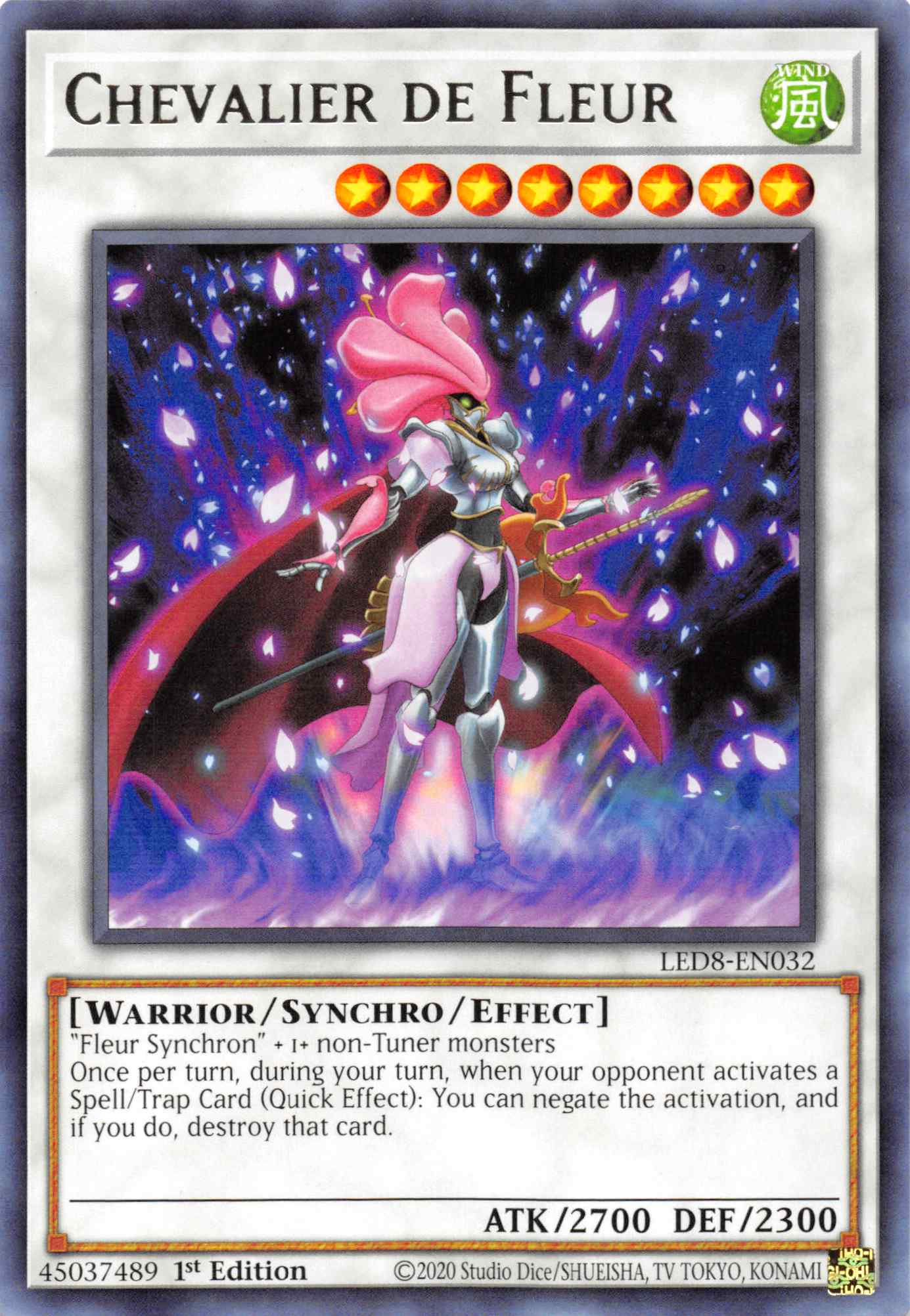 Chevalier de Fleur [LED8-EN032] Rare | Devastation Store