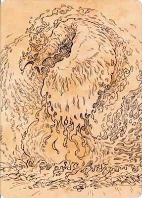Nemesis Phoenix Art Card [Commander Legends: Battle for Baldur's Gate Art Series] | Devastation Store