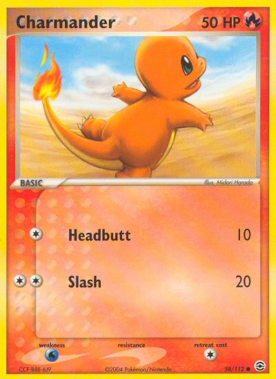 Charmander (58/112) [EX: FireRed & LeafGreen] | Devastation Store