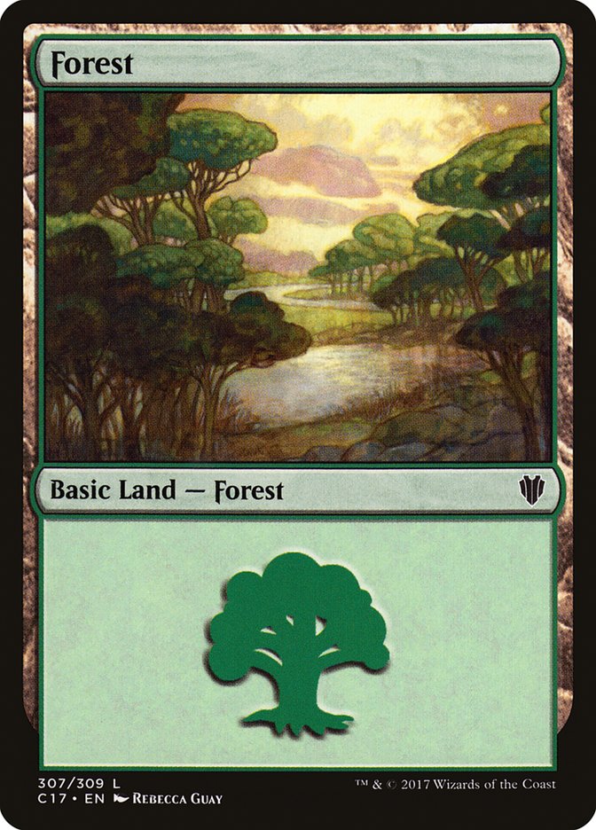 Forest (307) [Commander 2017] - Devastation Store | Devastation Store