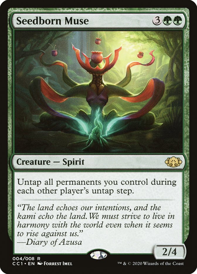 Seedborn Muse [Commander Collection Green] | Devastation Store