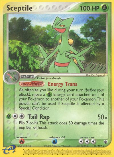 Sceptile (20/109) [EX: Ruby & Sapphire] | Devastation Store