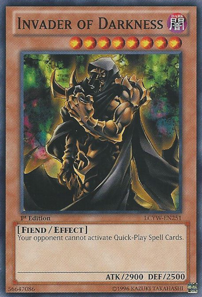Invader of Darkness [LCYW-EN251] Common | Devastation Store