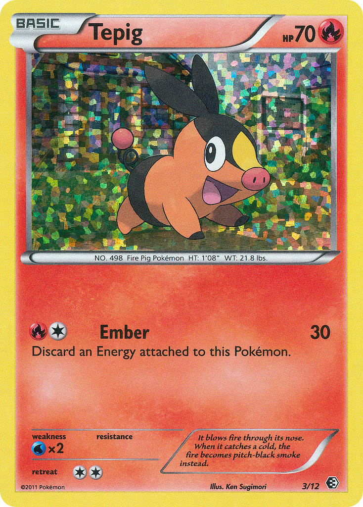 Tepig (3/12) [McDonald's Promos: 2011 Collection] | Devastation Store