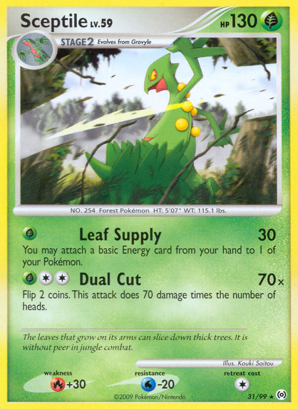 Sceptile (31/99) [Platinum: Arceus] | Devastation Store