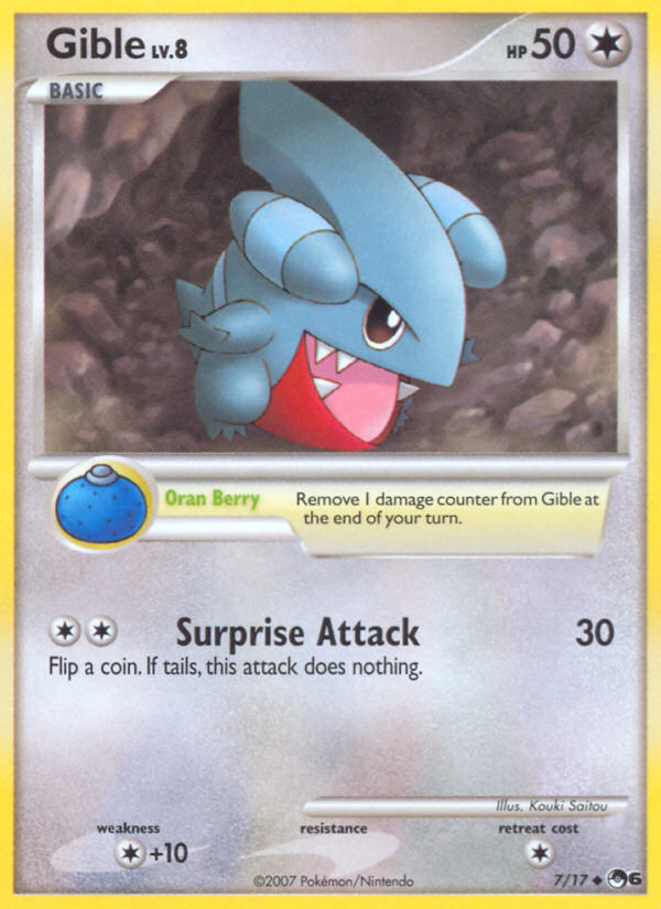 Gible (7/17) [POP Series 6] | Devastation Store