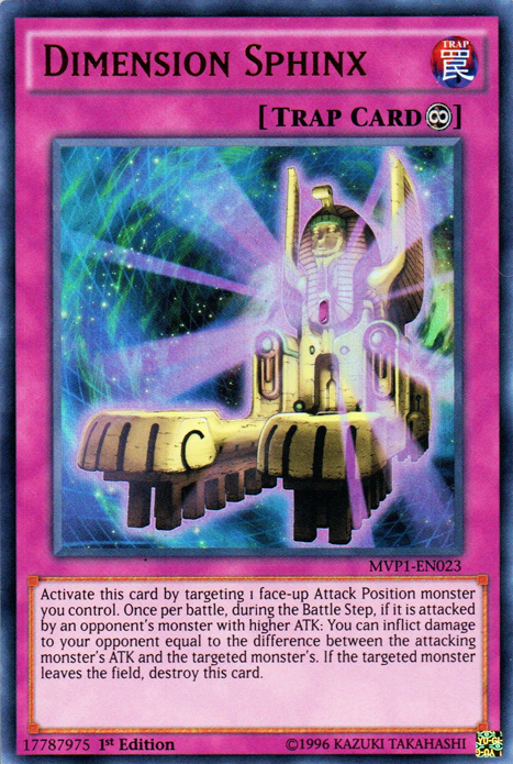 Dimension Sphinx [MVP1-EN023] Ultra Rare | Devastation Store