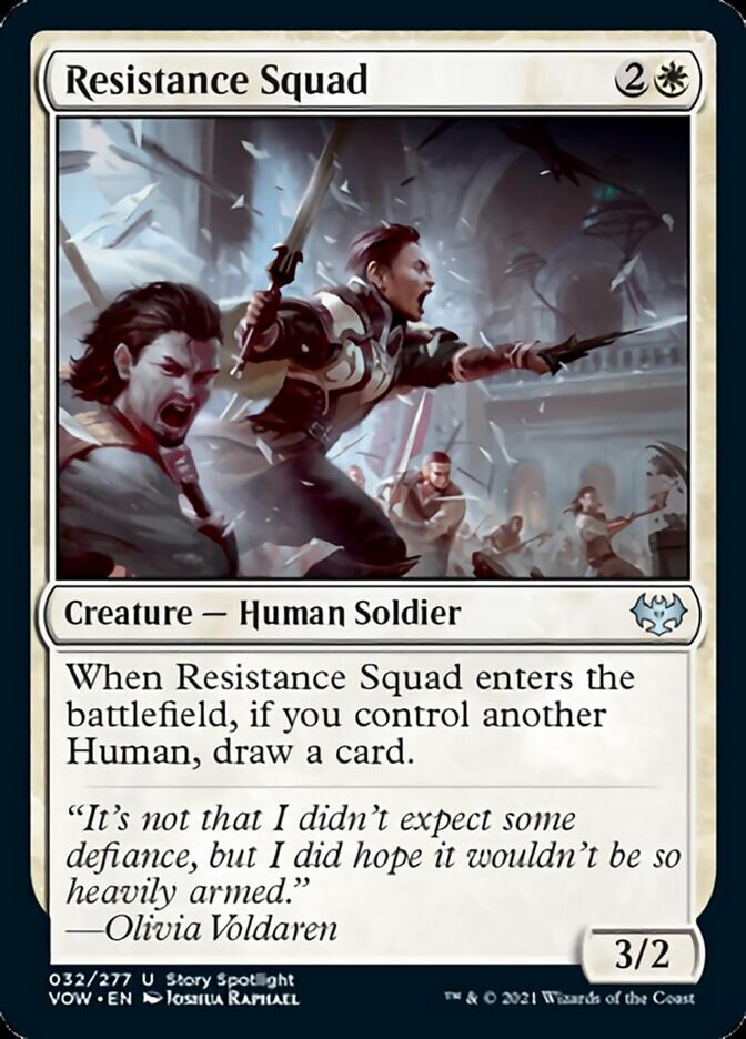 Resistance Squad [Innistrad: Crimson Vow] | Devastation Store