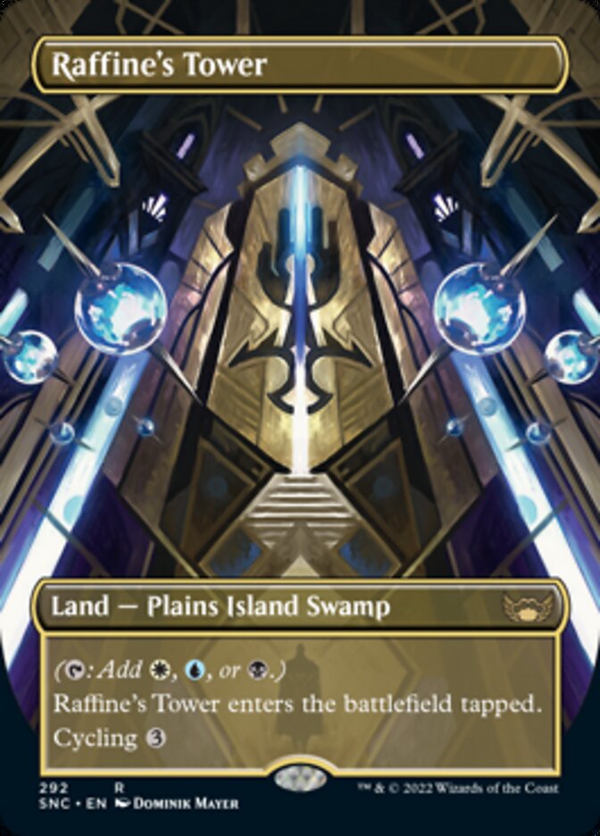 Raffine's Tower (Borderless Alternate Art) [Streets of New Capenna] | Devastation Store