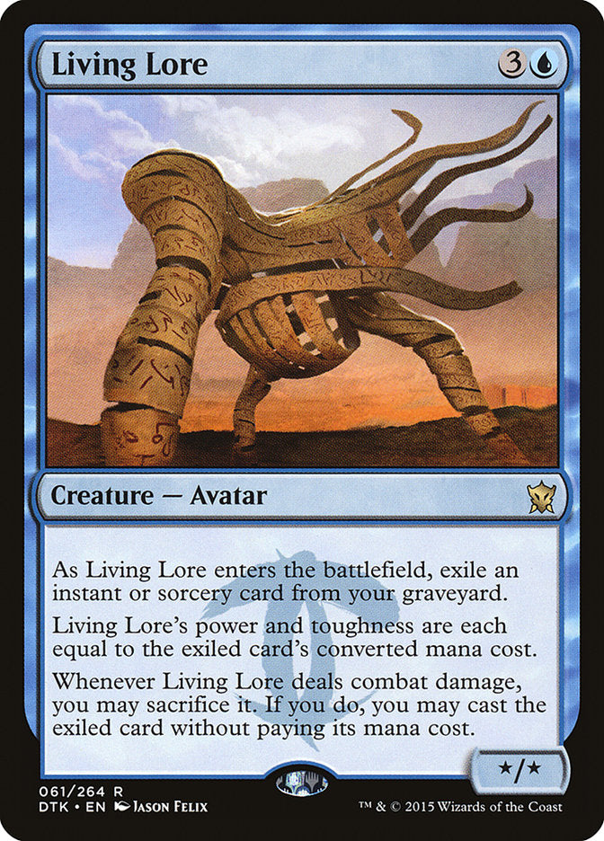 Living Lore [Dragons of Tarkir] | Devastation Store