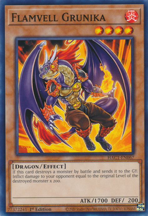 Flamvell Grunika [HAC1-EN067] Common | Devastation Store