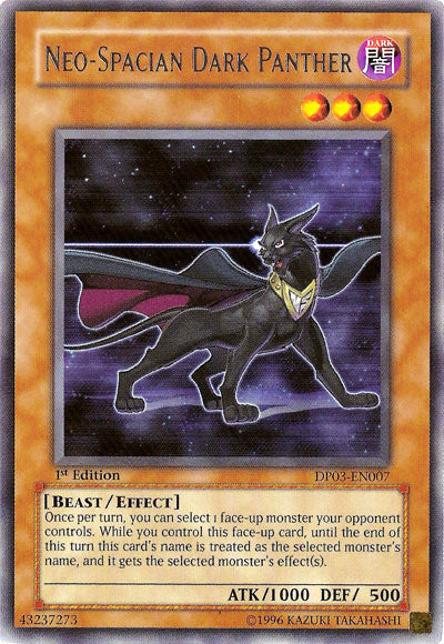 Neo-Spacian Dark Panther [DP03-EN007] Rare | Devastation Store
